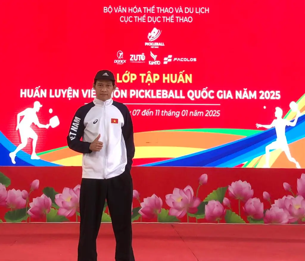 Tham gia lớp đào tạo HLV pickleball quốc gia 2025