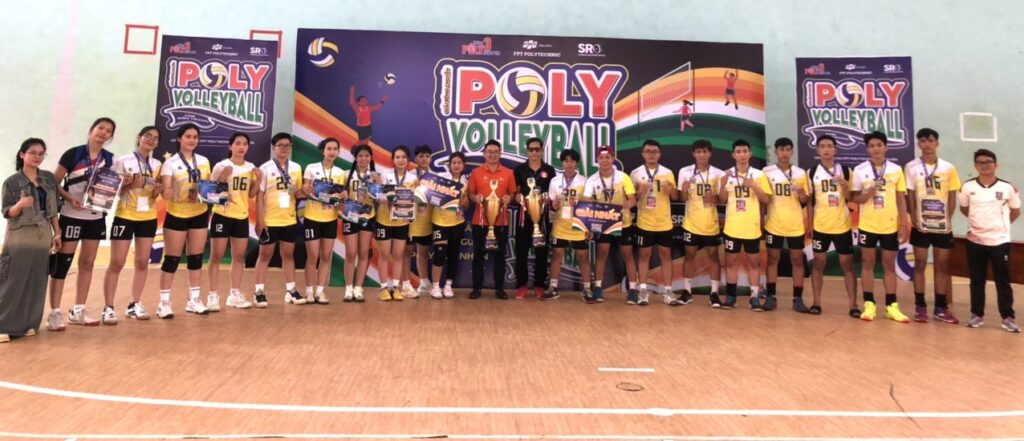 Thành tích xuất sắc tại Giải Bóng Chuyền Poly Volleyball Cụm Miền Trung 2025